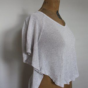 Cozy, sweater grey top